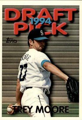 Trey Moore #538 Baseball Cards 1995 Topps