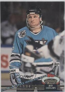 Jeff Odgers #142 Hockey Cards 1992 Stadium Club