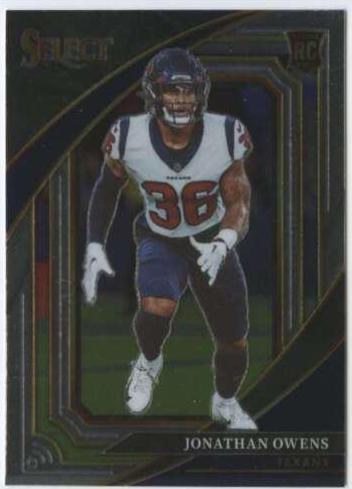 Jonathan Owens #397 Football Cards 2022 Panini Select