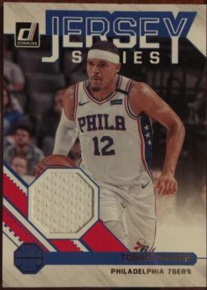 Tobias Harris #6 Basketball Cards 2020 Donruss Jersey Series
