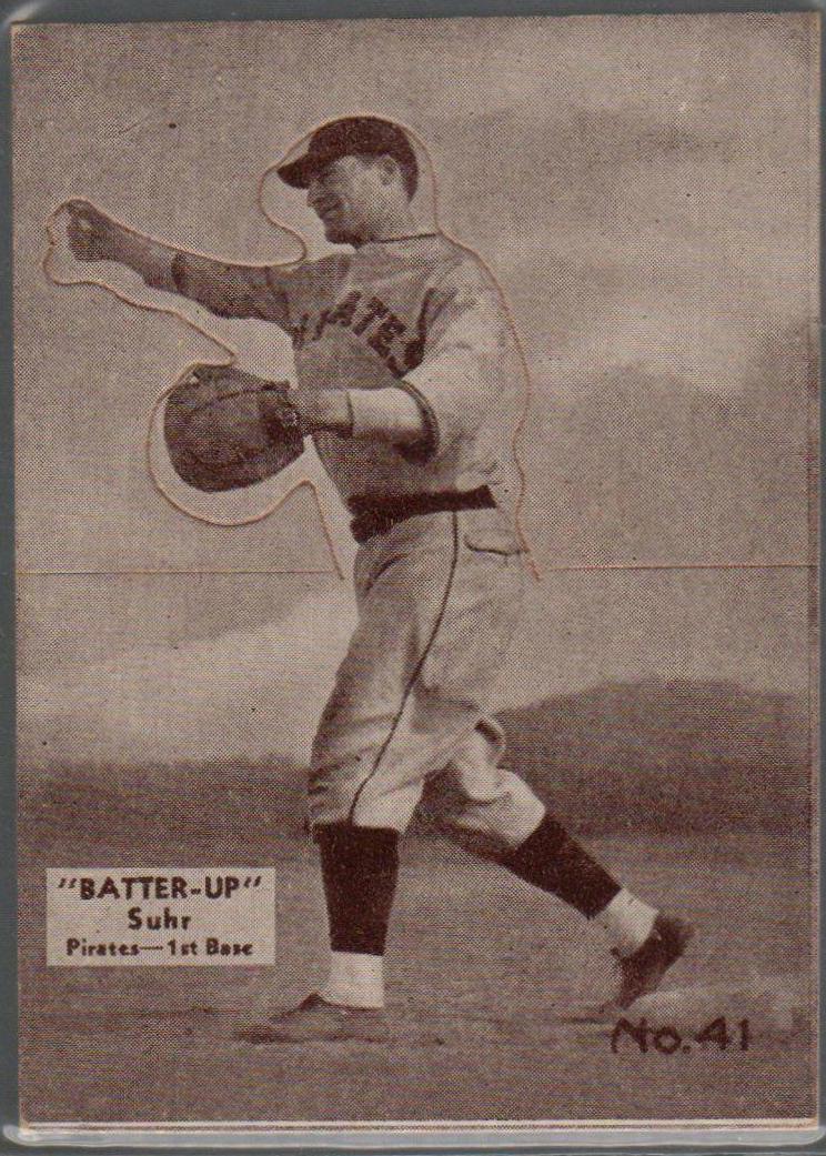 Gus Suhr #41 Baseball Cards 1934 Batter Up