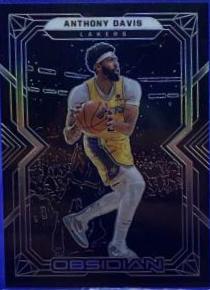 Anthony Davis #3 Basketball Cards 2021 Panini Obsidian