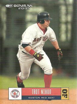 Trot Nixon #128 2005 Donruss Baseball