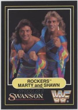 Rockers Wrestling Cards 1991 Swanson WWF