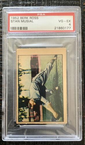 Stan Musial Baseball Cards 1952 Berk Ross