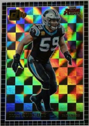 Luke Kuechly #AAP 2 Football Cards 2019 Donruss Action All Pros