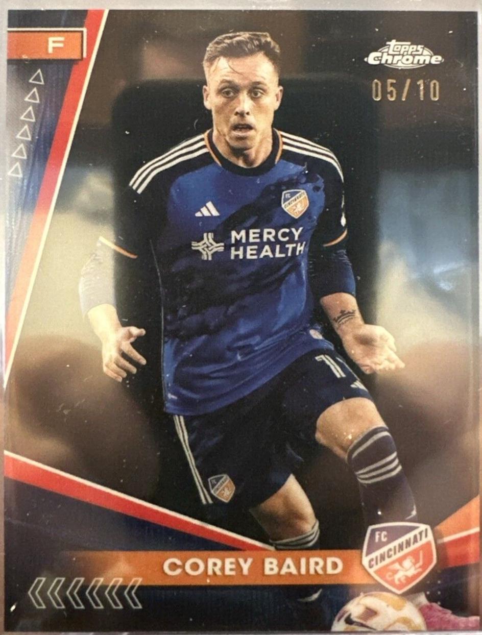 Corey Baird [Black Refractor] #49