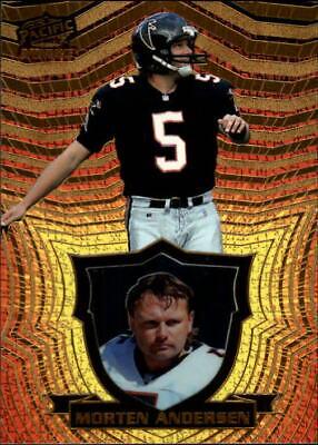 Morten Andersen #7 Football Cards 1997 Pacific Invincible