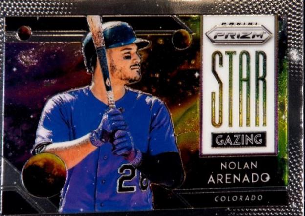 Nolan Arenado #SG7 Baseball Cards 2019 Panini Prizm Star Gazing
