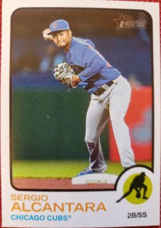 Sergio Alcantara #419 Baseball Cards 2022 Topps Heritage