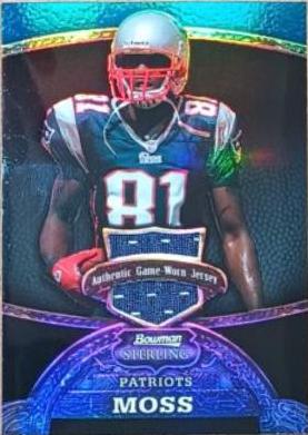 Randy Moss [Jersey Black Refractor] #74