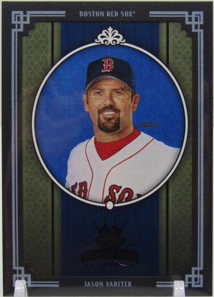 Jason Varitek #37 Baseball Cards 2005 Donruss Diamond Kings