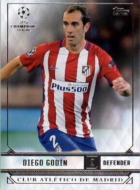 Diego Godin #41 2016 Topps UEFA Champions League Showcase