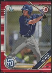 Hudson Head [Red] #BD-69 Baseball Cards 2019 Bowman Draft Prices