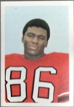 Jim Mitchell #9 Football Cards 1972 NFLPA Wonderful World Stamps
