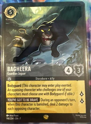 Bagheera - Guardian Jaguar [Foil] #198 Cover Art