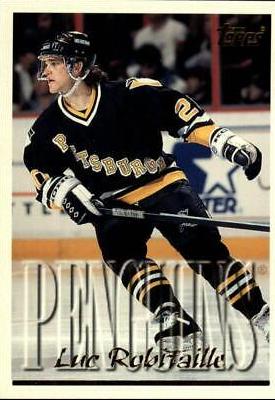Luc Robitaille #40 Hockey Cards 1995 Topps