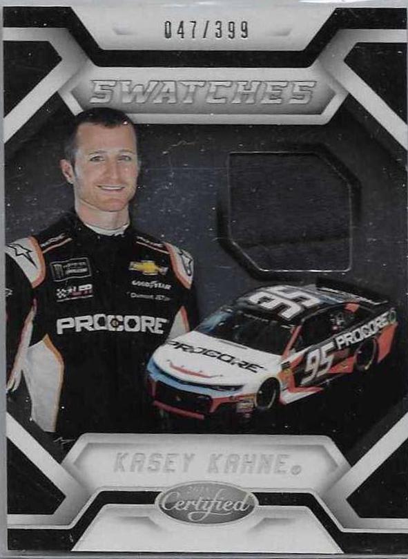 Kasey Kahne #CS-KK Racing Cards 2018 Panini Certified Racing Nascar Cup Swatches