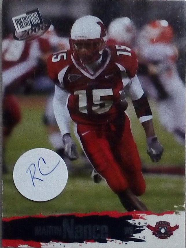 Martin Nance #26 Football Cards 2006 Press Pass