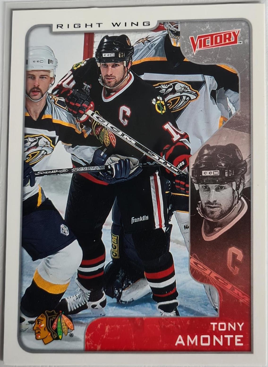 Tony Amonte #73 Hockey Cards 2001 Upper Deck Victory
