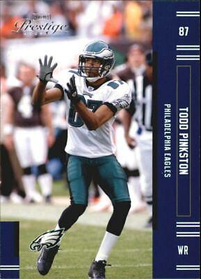 Todd Pinkston #106 2005 Playoff Prestige Football