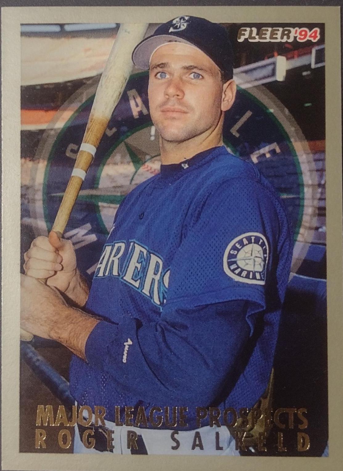 Roger Salkeld #30 Baseball Cards 1994 Fleer Major League Prospects