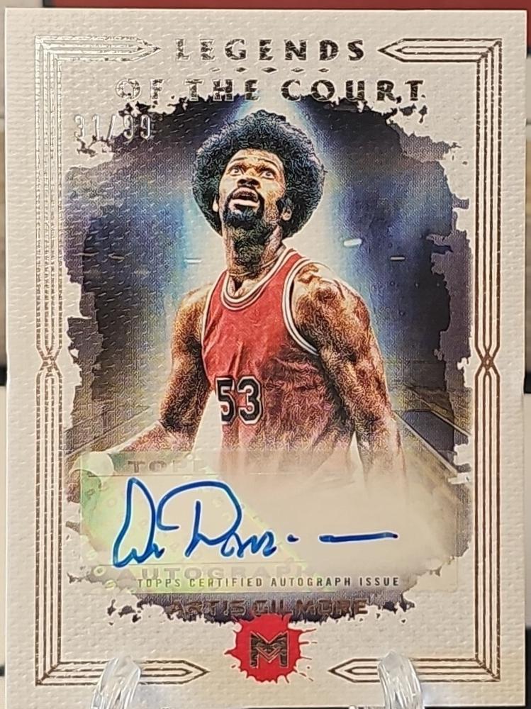 Artis Gilmore #LCS-AG Basketball Cards 2023 Topps Motif Legends of the Court Signature