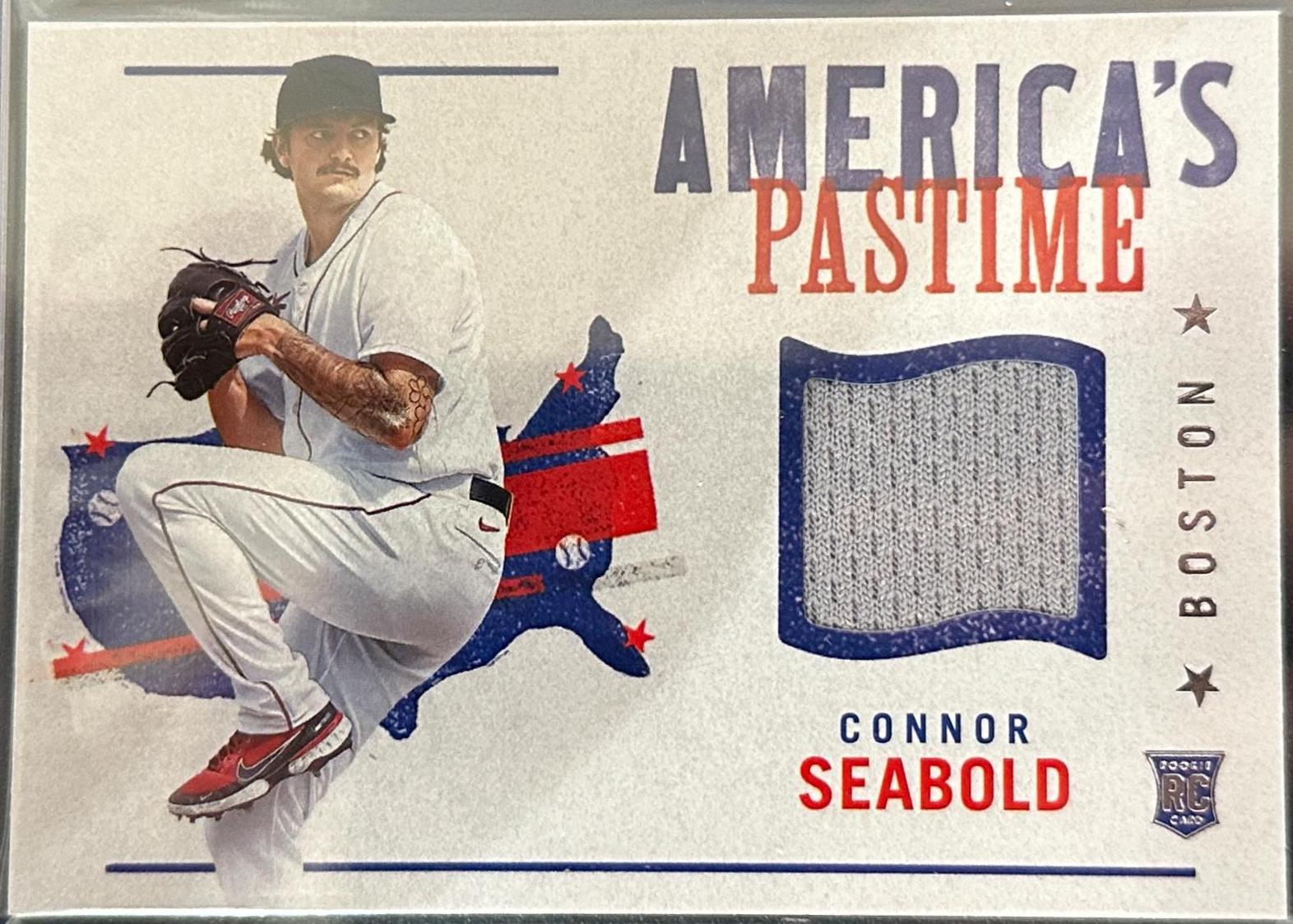 Connor Seabold #APS-CS Baseball Cards 2022 Panini Chronicles America's Pastime Swatches