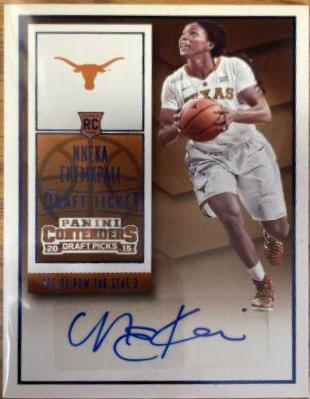 Nneka Enemkpali [Autograph Playoff Ticket] #195