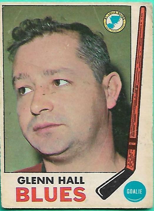 Glenn Hall #12 Hockey Cards 1969 O-Pee-Chee