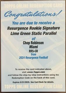 Chop Robinson