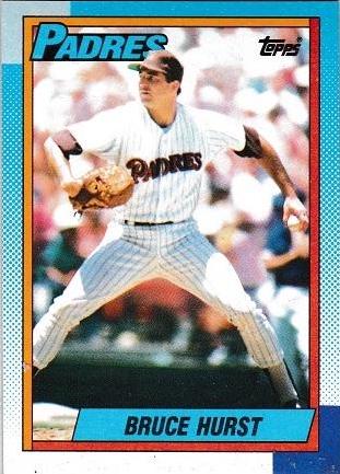Bruce Hurst #315 Baseball Cards 1990 Topps
