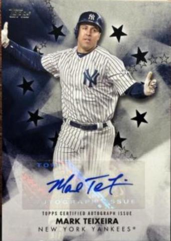 Mark Teixeira [Black] #BSA-MT