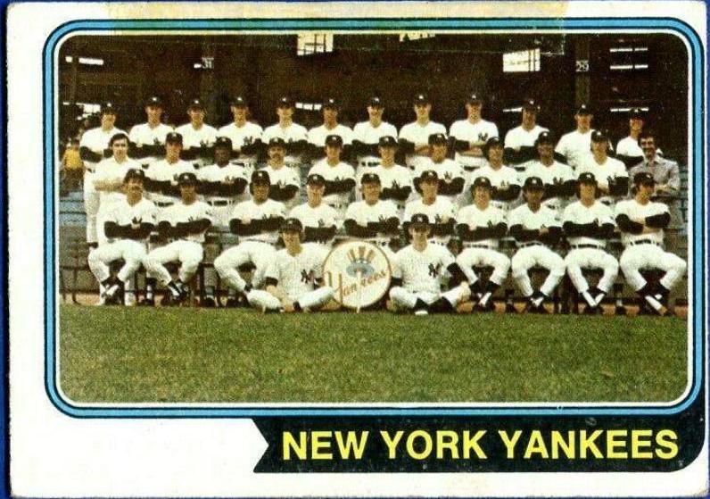 Yankees Team #363 Baseball Cards 1974 Topps