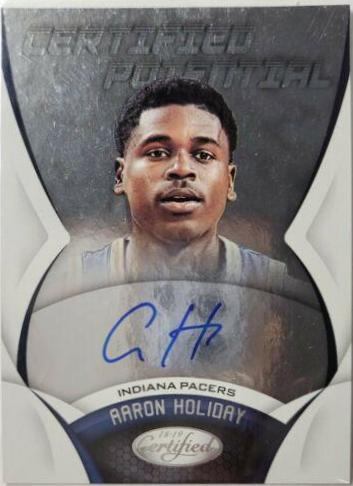 Aaron Holiday #CP-AH Basketball Cards 2018 Panini Certified Potential Autographs