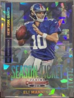 Eli Manning [Cracked Ice Ticket] #49