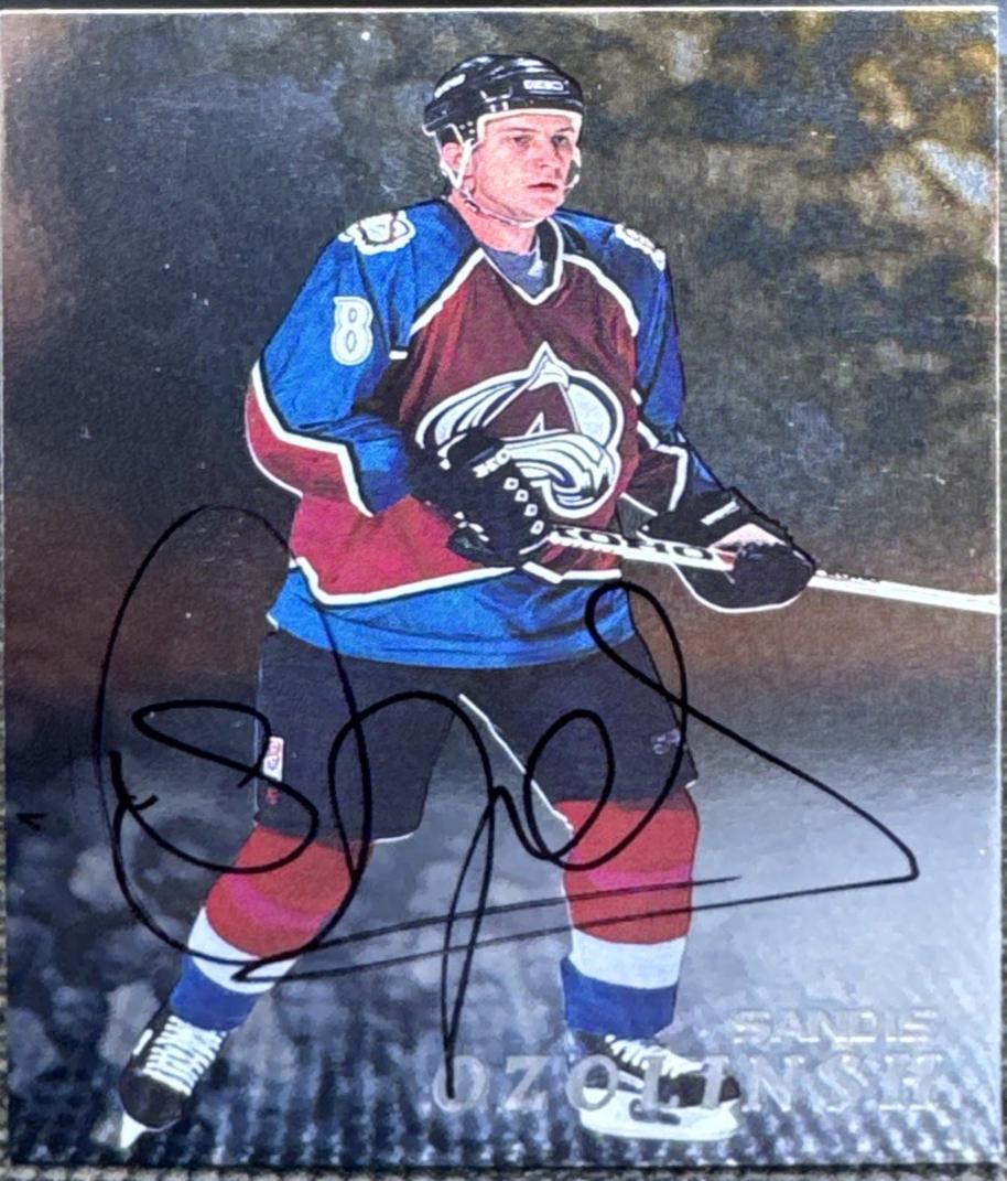 Sandis Ozolinsh [Autograph] #188