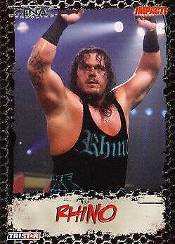 Rhino #9 Wrestling Cards 2008 TriStar TNA Impact
