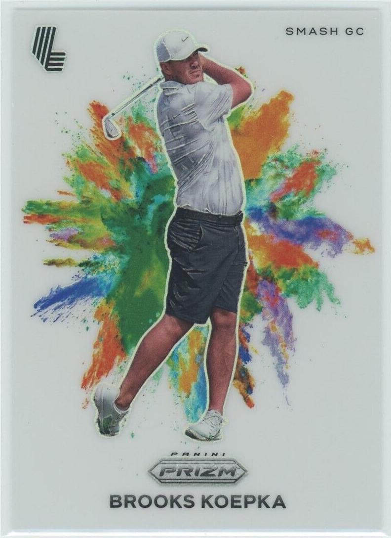 Brooks Koepka #3 Golf Cards 2024 Panini Prizm LIV Color Blast