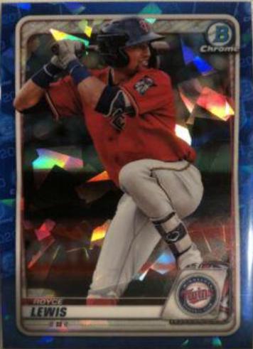 Royce Lewis #BCP-93 2020 Bowman Chrome Prospects Sapphire Baseball