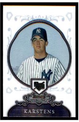 Jeff Karstens #BS-JK Baseball Cards 2006 Bowman Sterling