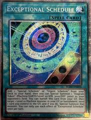 Exceptional Schedule [Starlight Rare] BLZD-EN054