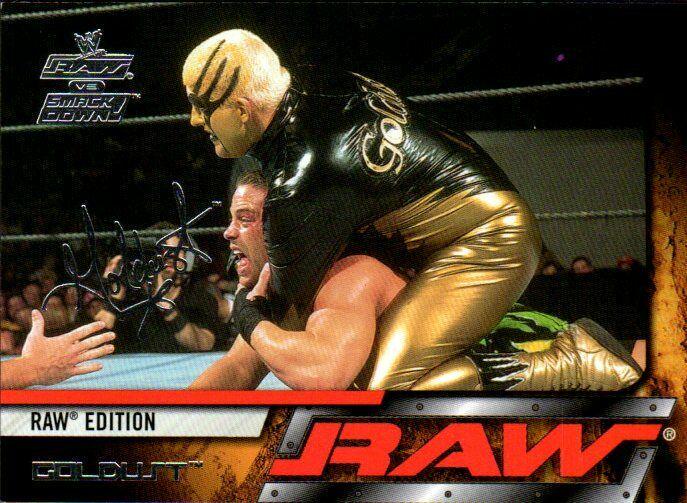 Goldust #45 Wrestling Cards 2002 Fleer WWE Raw vs Smackdown