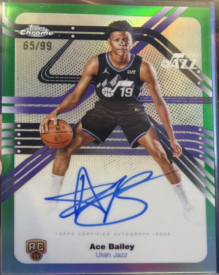Ace Bailey [Green Refractor] #NS-AB