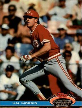 Hal Morris #339 Baseball Cards 1991 Stadium Club