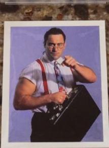 Money Inc. #33 Wrestling Cards 1992 Merlin WWF Stickers