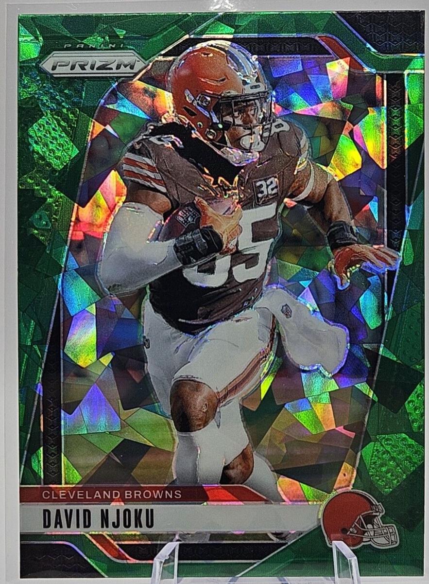 David Njoku [Green Ice] #68 Prices | 2024 Panini Prizm | Football