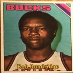 Bob Dandridge #17 Basketball Cards 1975 Topps