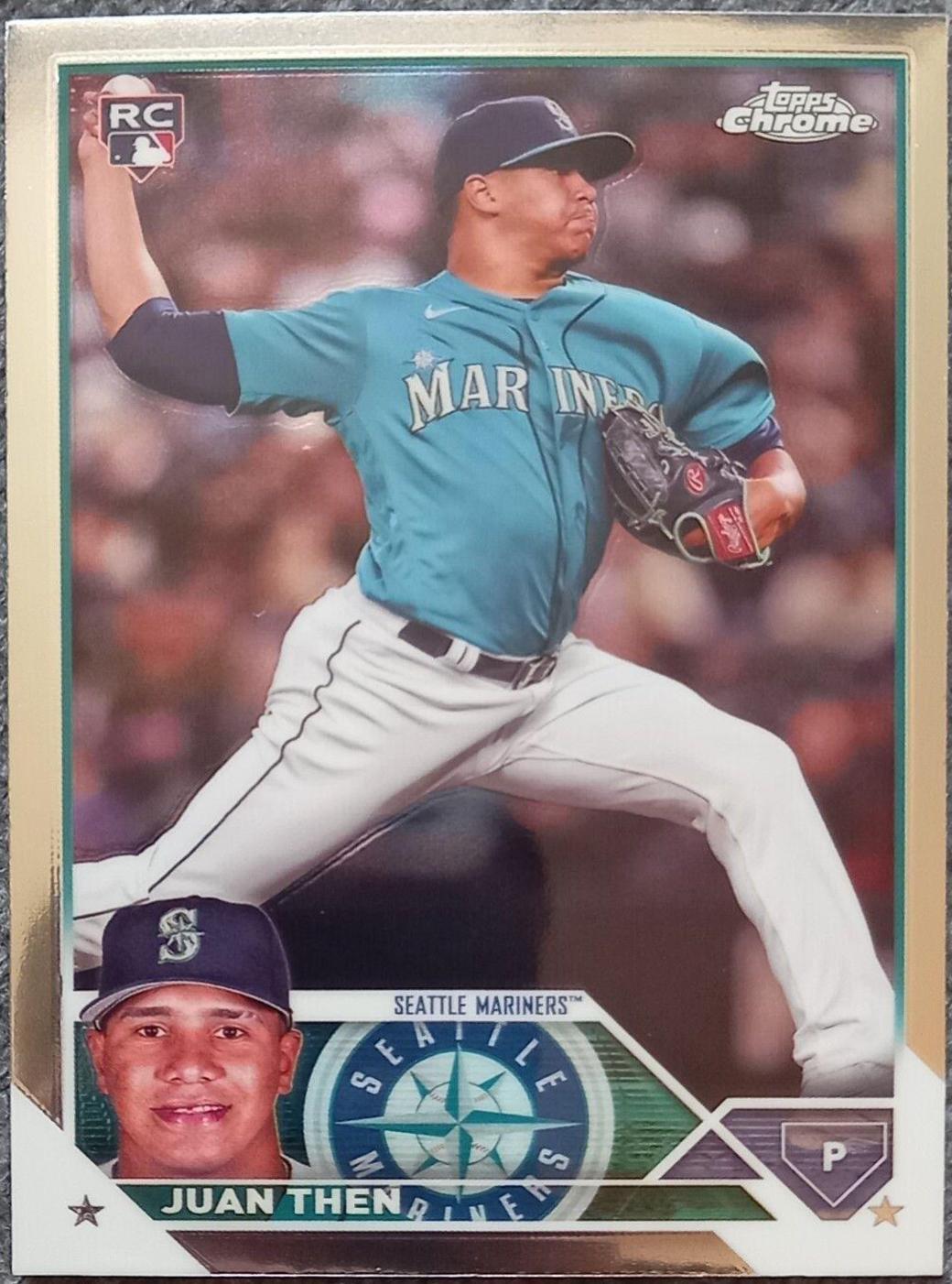 Juan Then #USC107 Baseball Cards 2023 Topps Chrome Update