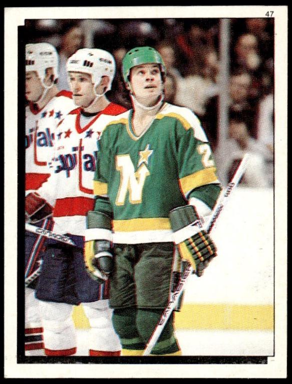 Dino Ciccarelli #47 1984 O Pee Chee Sticker Hockey